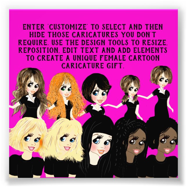 Foto Diseñar un regalo de caricatura para Personalizado (Frente)