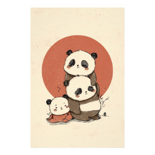 Foto Diseño Cute Pandas