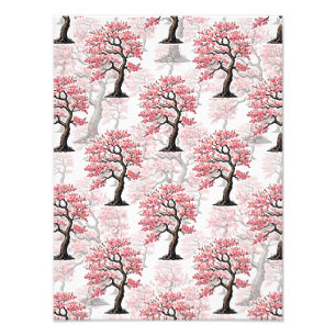 Foto Diseño de árbol de cerezo rosa Sakura