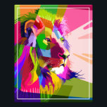 Foto Diseño de arte pop primático de color león-62501<br><div class="desc">Diseño de arte pop primático de color león-62501</div>