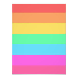 Foto Diseño de bandas de color de arcoiris Pastel