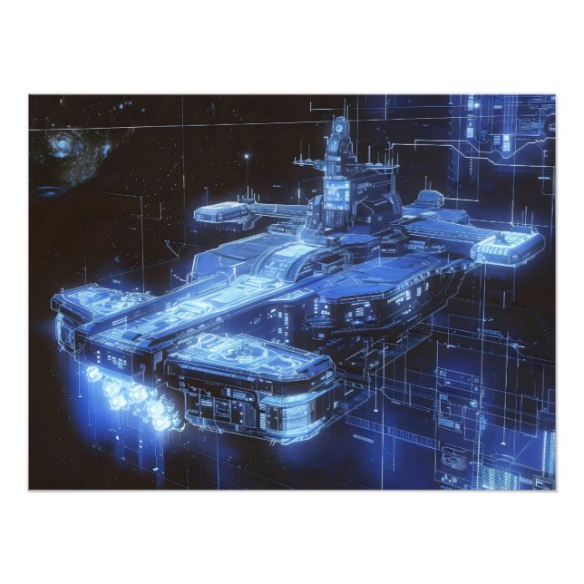 Foto Diseño de barcos de ciencia ficción (Frente)