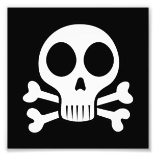 Foto Diseño de calavera pirata