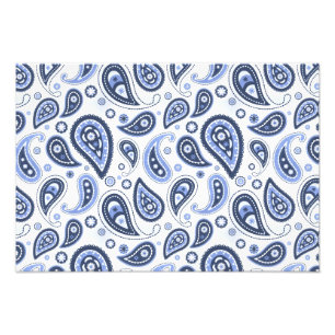 Foto Diseño de estampado de paisley floral intrincado