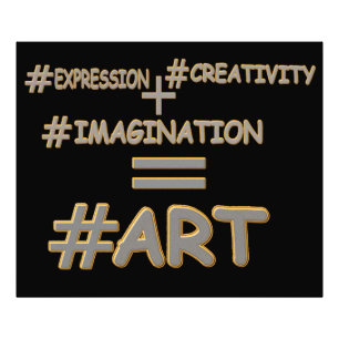 Foto Diseño de expresiones personalizadas "ART EQUATION