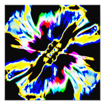 Diseño de flores de espacio azul, negro, rojo, ama