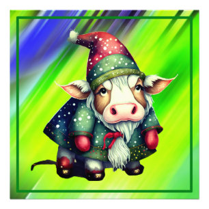 Foto Diseño de Gnomo de Vaca de Navidad-83456