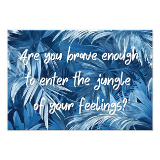 Foto Diseño de la jungla y Poster motivacional