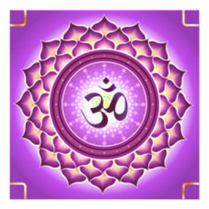 Foto Diseño de Patrón del Chakra Corona