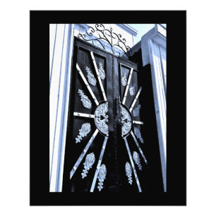 Foto Diseño de puerta metalizado
