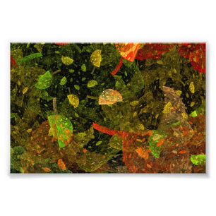 Foto Diseño decorativo colorido de otoño