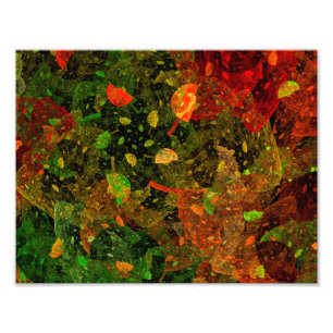 Foto Diseño decorativo colorido de otoño