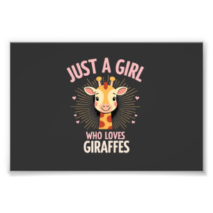 Foto Diseño Divertido de Jirafa para Mujeres y Niñas Sa
