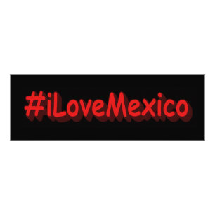 Foto Diseño "iLoveMexico". ¡Hazte con una en Zazzle