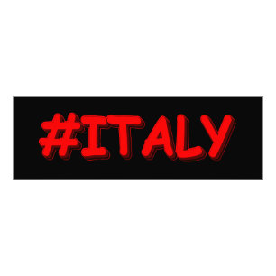 Foto Diseño "ITALIA". ¡Hazte con una en Zazzle