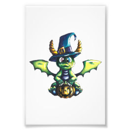 Foto Diseño mágico de dragones de Halloween