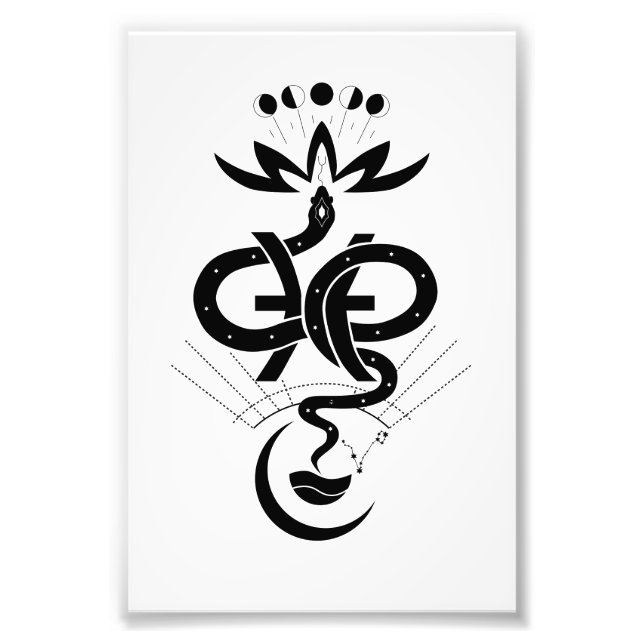 Foto Diseño original para impresión de serpientes 2025, (Frente)