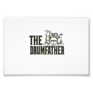 Foto Diseño vectorial de cita de baterista de Drumfathe