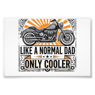 Foto Diseño vectorial de motocicleta vintage para papá 