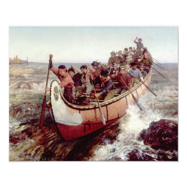 Foto Disparando a los raids de Frances Anne Hopkins (Frente)