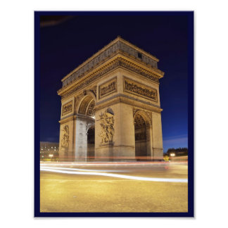 Foto Disparo nocturno en el Arco del Triunfo de l'Étoil