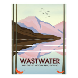 Foto distrito del lago Wastwater Inglaterra