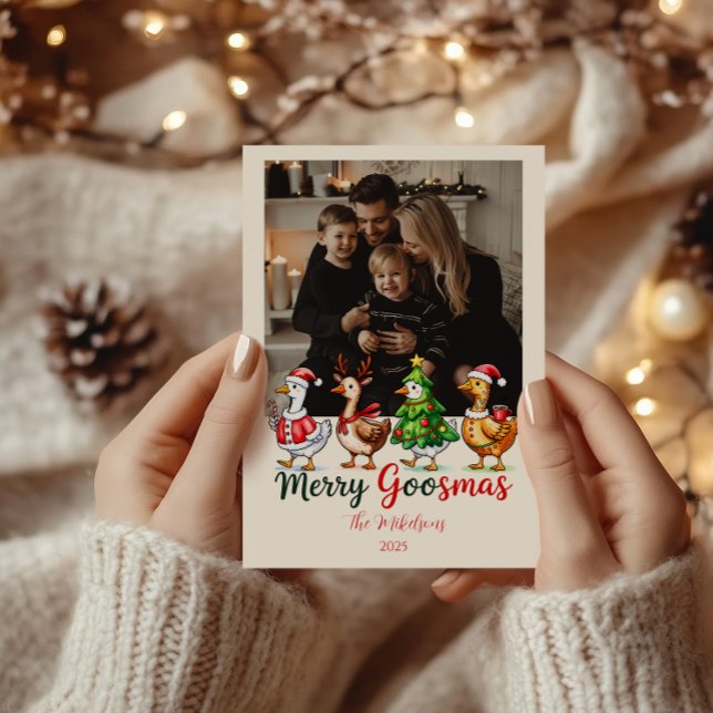 Foto Divertida Feliz Goosmas Navidad (Subido por el creador)