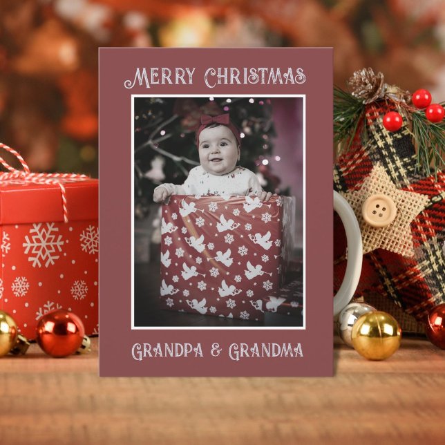 Foto divertida | Feliz Navidad Abuelo (Subido por el creador)