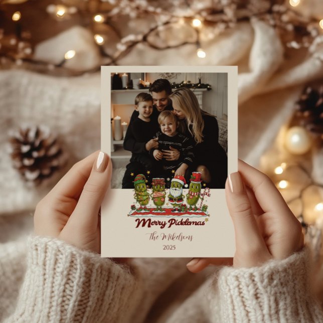 Foto Divertida Feliz Picklemas Navidad (Subido por el creador)