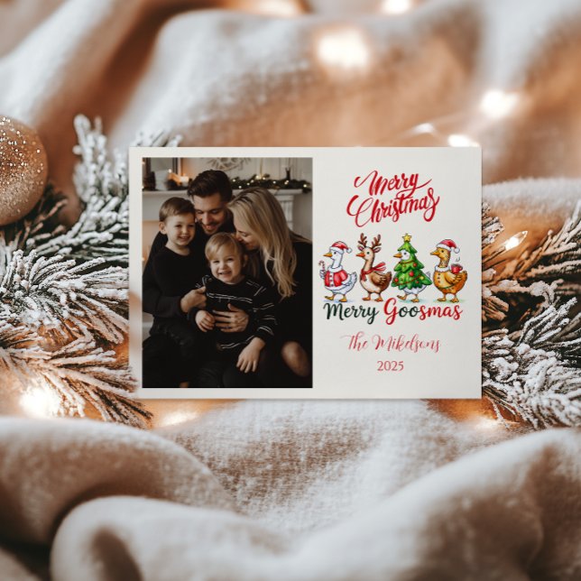 Foto Divertida Navidad de Gansos Feliz (Subido por el creador)