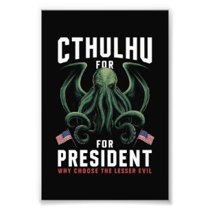 Foto Divertidas elecciones 2024 Cthulhu para presidente