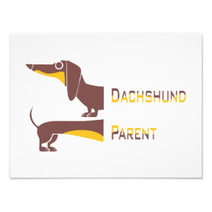 Foto Divertido dachshund lindo para padres de perros la