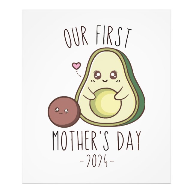 Foto Divertido el primer día de nuestra madre (Frente)
