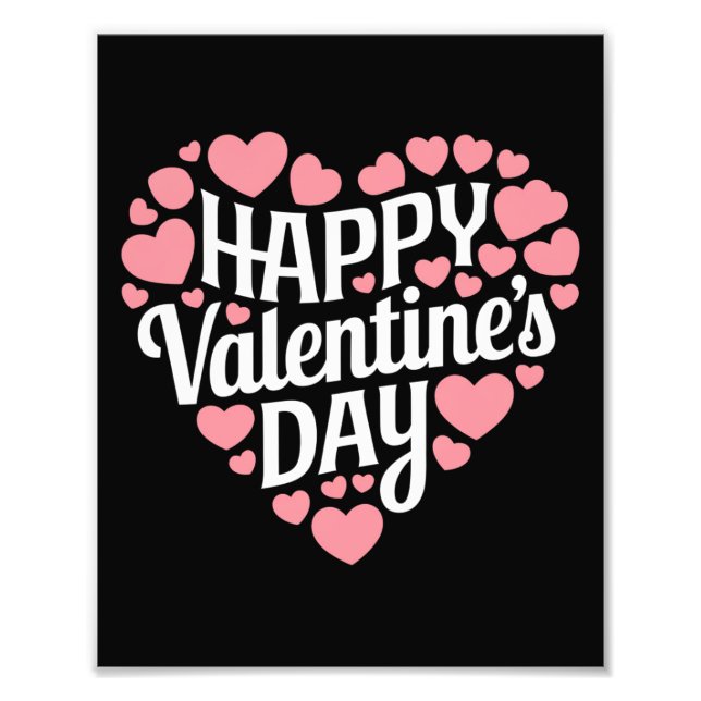 Foto Divertido Feliz Día de San Valentín Amor Corazón S (Frente)