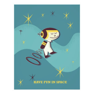 Foto Diviértete en el espacio.