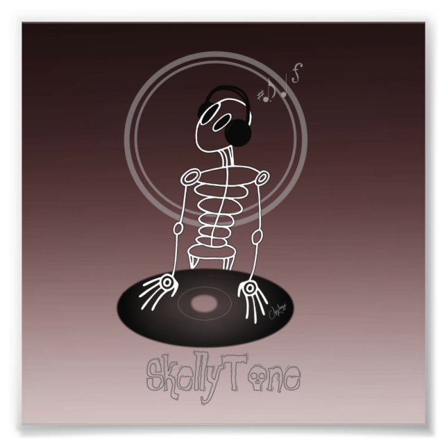 Foto DJ Skeleton (Frente)