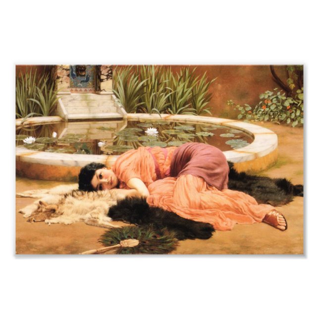 Foto Dolce Far Niente por John Godward (Frente)