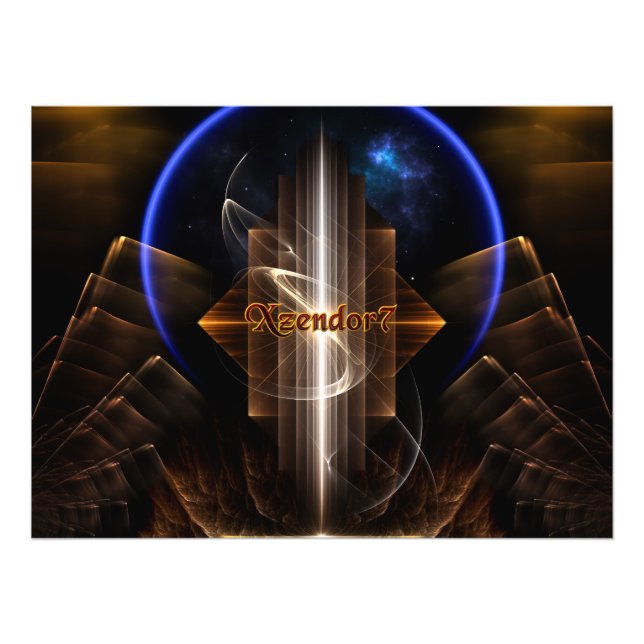 Foto Dominio Artrilliano Del Arte Fractal Xzendor7 (Frente)