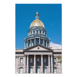 Foto Domo del Capitolio Estatal de Colorado y Poster Po