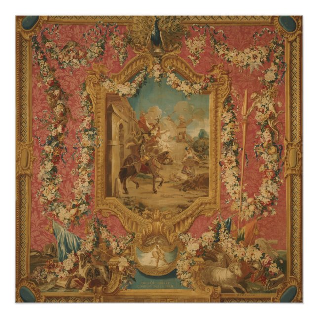 Foto Don Quixote Guided by Folly, 18th century tapestry (Frente)