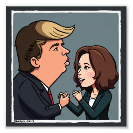 Foto Donald Trump es Kamala Harris la opción decisiva.