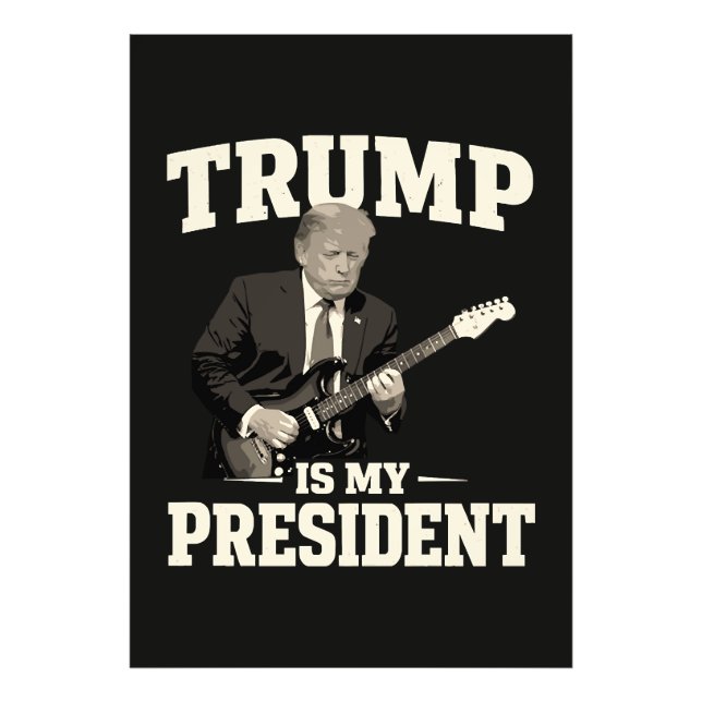 Foto Donald Trump Es Mi Presidente (Frente)