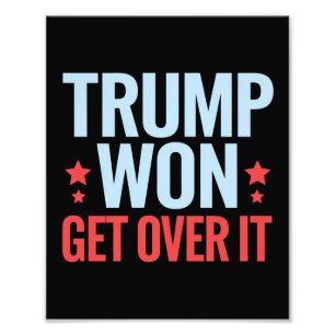 Foto Donald Trump Ganó Acéptalo 2024 Trump Ganó