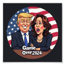 Foto Donald Trump Kamala harris