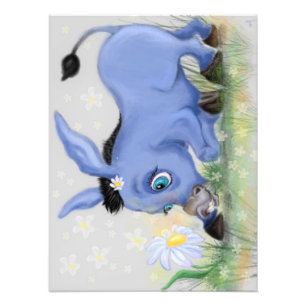 Foto Donkey y Daisy Poster