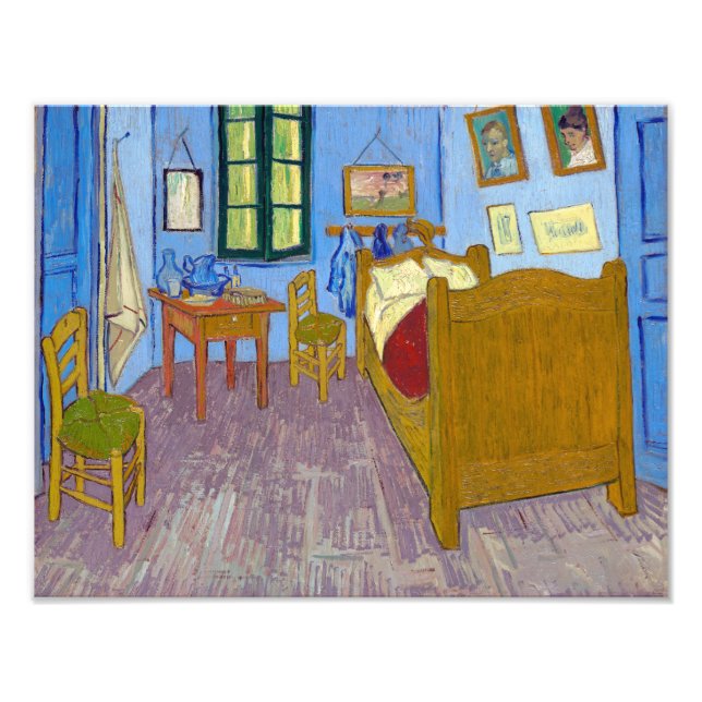 Foto Dormitorio de Vincent en Arles | Van Gogh | (Frente)