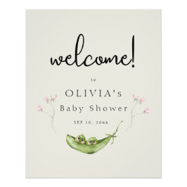 Foto Dos maricas en un Poster de bienvenida Baby Shower
