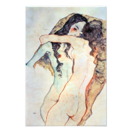 Foto Dos mujeres abrazando | Egon Schiele |