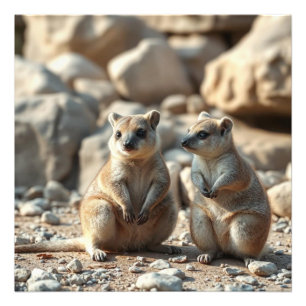 Foto Dos Rottnest Australianos Es Land Quokkas,