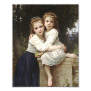Foto Dos Sisters, 1901, Guillermo Adolfo Bouguereau